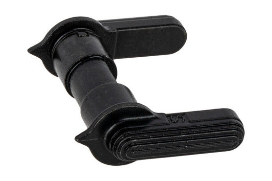 Expo Arms AR 15 ambi safety selector features a durable black finish